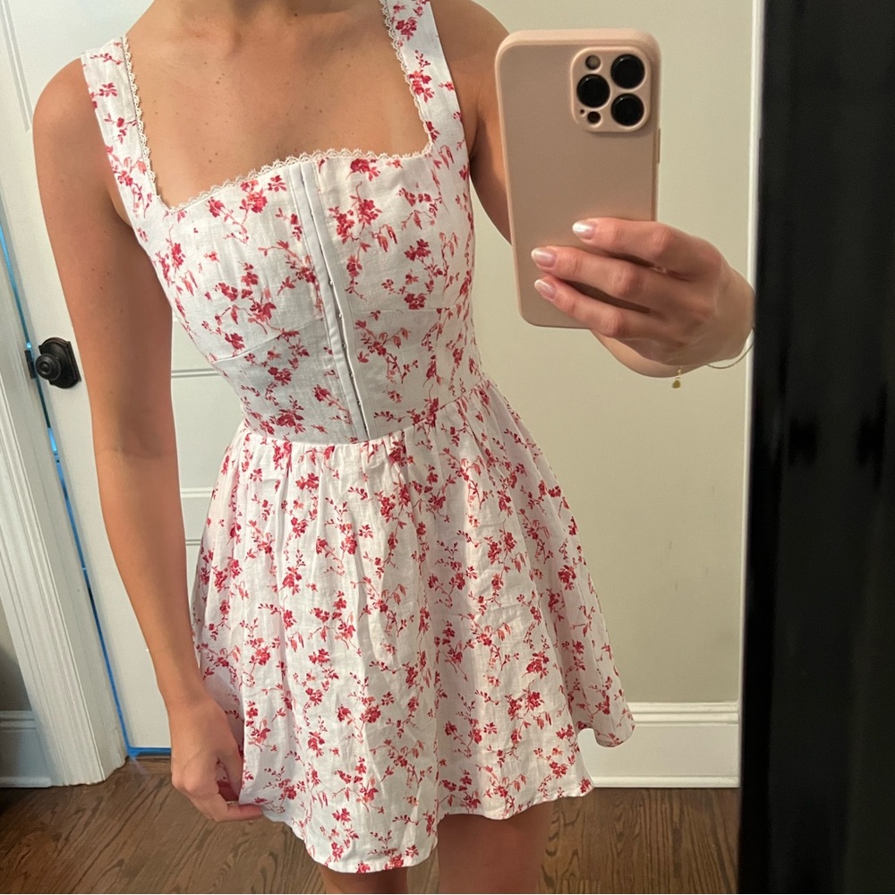Reformation Sheri Linen Dress